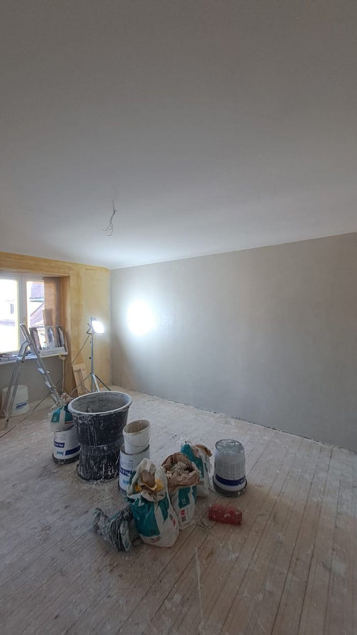 Wohnung vor dem Anstrich